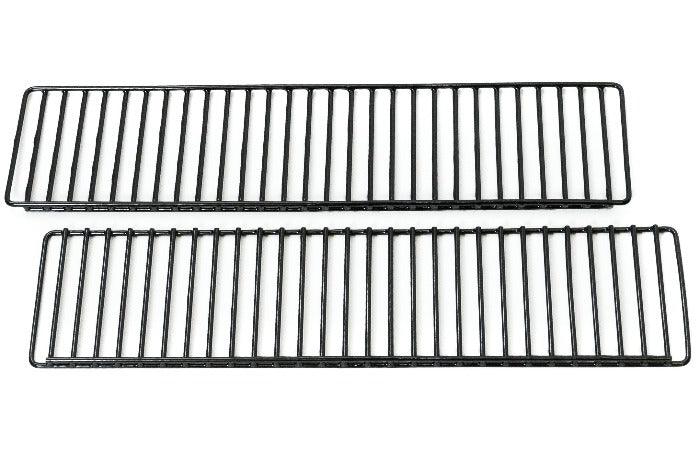 2 narrow rectangular wire warming racks