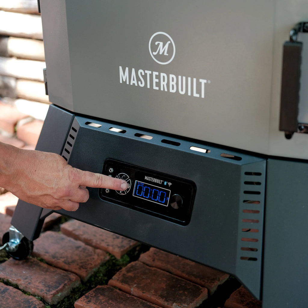 Digital control panel to set temperature and time