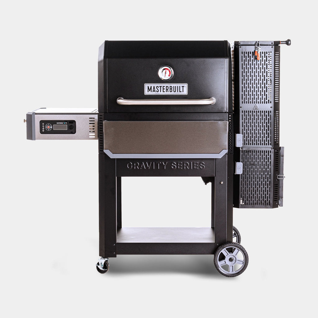 Gravity Series 1050 Digital Charcoal Grill + Smoker, Closed